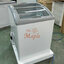 ตู้แช่แข็ง Chest Freezer ฝากระจกโค้งบานสไลด์ Sanden (5.1 cu.ft)