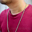 สร้อยเงินแท้ ลาย Infinity Size M (งานตัน) 26" Sterling Silver 925 NSNL3463