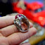 แหวนกรงเล็บมังกรฝังทับทิมแท้ เม็ดโต Sterling Silver 925 NSRG2324