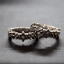แหวนเงินแท้ ดาวหกแฉกฝังเพชร Sterling Silver 925 NSRG1879