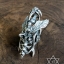 แหวนเงินแท้ ทรงสูงลายละเอียดชัด Sterling Silver 925 NSRG2320