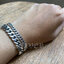 ข้อมือเงินแท้ เลสเรียบ 6mm Sterling Silver 925 NSBL821