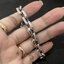 ข้อมือเงินแท้ลายโซ่รมดำ Sterling silver 925 NSSV2963