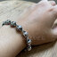 สร้อยข้อมือเงินแท้ หัวกะโหลก หัวเหน่ง Sterling Silver 925 NSSK1002