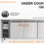 ตู้แช่เย็นเคาน์เตอร์สแตนเลส 3 ประตู กว้าง 180 cm. (Chiller)