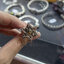 แหวนเงินแท้ ดาว 6 แฉก Star of David Sterling Silver Ring. NSRG882