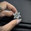 แหวนเงินแท้ ดาว 6 แฉก (รุ่นเล็ก) Star of David Sterling Silver 925 NSRG365