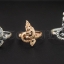 แหวนเงินแท้ ลายพญานาค ดวงตาฝัง ทับทิมแท้ Sterling Silver 925 NSRG1878