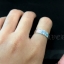 แหวนเงินแท้ทรงเรียบ หน้ากว้าง 6MM Sterling Silver 925 NSRG2143