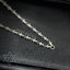 สร้อยคอเงินแท้ ลายดอกเฟลอร์เดอลีส์ Fleur De Lis ตะขอ David Star 26-28" NSNL1187