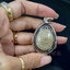 เลี่ยมผ่าหวาย กรอบเงินแท้ Sterling Silver 925 NSSV2695
