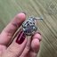 กระเช้าเงินแท้ทรงกลม ไว้ใส่ลูกแก้วมงคล Sterling Silver 925 NSPD3221