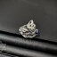 แหวนมังกรใหญ่จับหินลาพีส Sterling Silver 925 NSRG2888