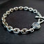 สร้อยข้อมือ ลายคชกริต Sterling Silver 925 ตะขอ Star of David T-Bar NSBL2585