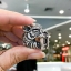 แหวนเงินแท้ เสือเขี้ยวดาบฝังตากาเนต Sterling Silver 925 NSRG963