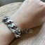 สร้อยมือเงินแท้ เลสเรียบ กล่องลายสิงโตจีน (พี่สิงห์) Chinese guardian lions Sterling Silver NSBL1740