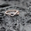 แหวน Infinity ลายเรียบ เนื้อทอง 9K Pink/Rose Gold NSRG999
