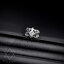 แหวนเงินแท้ กอธิคฝังเพชร CZ 7 mm Sterling Silver 925 NSRG1470