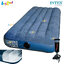 Intex New Structure - More Comfortable Dura-Beam Airbed 2.5ft (Jr. Twin) 0.76x1.91x0.25 m Green no.64731 + DQI Air Pump