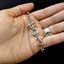 สร้อยข้อมือ ลายคชกริต Sterling Silver 925 ตะขอ Star of David T-Bar NSBL2585