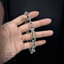 สร้อยข้อมือเงินแท้ โซ่ลายตะปู Sterling Silver 925 NSBL2246