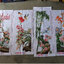 bloom-1115 *สินค้าหมด* ชุดปักครอสติช ลายเซต 4 ชิ้น ดอกไม้ 4 ฤดู (ผ้า11CTพิมพ์ลาย ปัก 3 เส้นเล็ก) ขนาดภาพละ 37*87 ซม.ผ้าครอสติช 11CTพิมพ์ลายปักบนผ้า ไหมคอตตอน 184 สี ผังลาย เข็ม