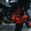 หมวกกันน็อค KYT ลาย Graphic Neutron สีแดง-ดำ