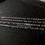 สร้อยเงินแท้ ลายโซ่แบนขอบเหลี่ยมเส้นเล็ก ความยาว 22" Sterling Silver 925 NSNL2804