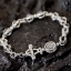 สร้อยข้อมือลายวัชระ กลาง Vajra-Dorje Bracelet Sterling Silver 925 NSBL1366