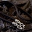 สร้อยคอเชือกร่ม ตะขอตัวเอ็มเงินแท้ Sterling Silver 925 NSRG1531