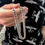 สร้อยคอลายเลสเรียบ 10 มิล ความยาว 18 นิ้ว Sterling Silver 925 NSBL2900
