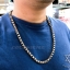 สร้อยคอ ลายกล่องใหญ่ พร้อมตะขอเกี่ยว Star of David Sterling Silver 925 NSNL534