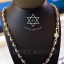 สร้อยคอเงินแท้ ลายดอกเฟลอร์เดอลีส์ Fleur De Lis ตะขอ David Star 26-28" NSNL1187