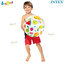 Intex Lively Print Beach Ball 20in (51cm) 3 Pcs. Color-Assorted no.59040