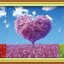 tree-1054 *สินค้าหมด* ชุดปักครอสติช ลายเซต 3 ชิ้น ต้นไม้หัวใจ (ปักเต็มลาย ไหมเงา) ขนาด 180*60 ซม.ผ้าครอสติช 11CTพิมพ์ลายปักบนผ้า ไหมเงา silk 69 สี ผังลาย เข็ม