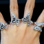 แหวนเงินแท้ ลายพญานาค Sterling Silver 925 NSRG1922