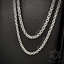 สร้อยคอเงินแท้ ลายโซ่อักษร N.S 5mm 26" Sterling Silver 925 NSNL3275