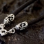 สร้อยคอเชือกร่ม ตะขอสปริงเงินแท้ Sterling Silver 925 NSRG1532