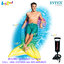 Intex Mermaid Tail Float 1.78x0.71x0.18 m no.58788 + DQI Air Pump