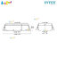 Intex Rectangular Frame Pool 2.2 x 1.5 x 0.6 m no.28270 + Bestway Frame Pool Cover 2.24x1.54 m no.58103
