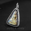 ตัวอย่างงานเลี่ยมผ่าหวาย กรอบเงินแท้ Sterling Silver 925 NSSV2775