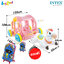 Intex Princess Carriage No.56514 + 18 in. Blue Racing Car Kid Suitcase no.BG39568-3