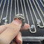 แหวนเงินแท้ ลายงูกินหาง ดวงตาฝังพลอย (รุ่นใหญ่ 8mm) Ouroboros Sterling Silver 925 NSRG2709