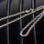 สร้อยคอเงินแท้ ลายโซ่กลมสลักอักษร NOTE SILVER Sterling Silver 925 ยาว 26" NSNL2596