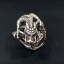 แหวนเงินแท้มังกร ตาฝังพลอยสีแดง Sterling Silver 925 NSRG2017