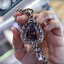 กรอบพระลายเกล็ดมังกร พิมพ์ปิดตาหลวงปู่โต๊ะ Sterling Silver NSSV950