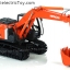 โมเดลรถแบคโฮ Hitachi Zaxis 200 วัสดุเป็นเหล็กทั้งคัน ขนาด 1:50 รายละเอียดสมจริง