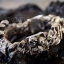 ข้อมือเงินแท้กะโหลกงานตัน Sterling Silver 925 NSSK880