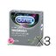 (ซื้อ3 ราคาพิเศษ) Durex Performa ดูเร็กซ์ เพอร์ฟอร์มา 52.5 มม. 3ชิ้น ลดความไวต่อความรู้สึกสัมผัส มีส่วนผสมของสารเบนโซเคน 5%
