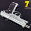 ปืนอัดลมพลาสติก Beretta สีบอร์นเงิน ชักยิงทีล่ะนัด ลำกล้องยาว 8 นิ้ว หนัก 213 กรัม